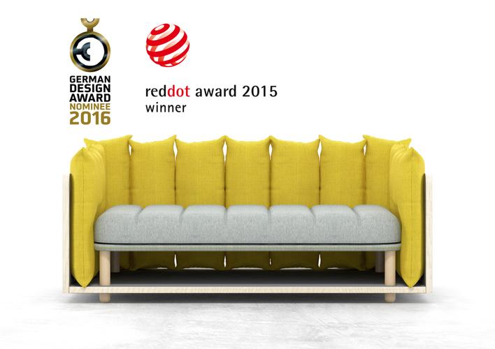 2015红点奖,沙发,家具,家居产品,栅栏,休闲